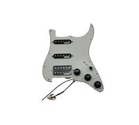 Black SSH 7-Way Fully Loaded Guitar Pickup Prewired Pickguard Pickup Single Coil Humbucker Pickup (Color : 02)