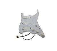 Black SSH 7-Way Fully Loaded Guitar Pickup Prewired Pickguard Pickup Single Coil Humbucker Pickup For Guitars (Color : 05)