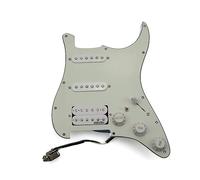 Black SSH 7-Way Fully Loaded Guitar Pickup Prewired Pickguard Pickup Single Coil Humbucker Pickup For Guitars (Color : 03)