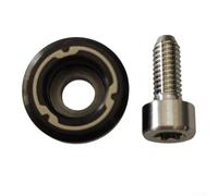 Black Stainless Steel Golf Screw Weights Designed Specifically for Fine Tuning Your For Fairway Wood's Performance on the Course (3g)