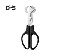 (black) Stainless Steel Quail Egg Scissors Quick Shuck Durable Cooking Hand Tools Scissors