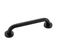 Black Stainless Steel Shower Grab Bar, Anti-Slip Bathroom Safety Handrail, Wall Mounted Support Bar for Handicap, ADA Compliant, Safety Hand Rail(100cm/39in)