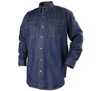 Black Stallion Revco FR Flame Resistant Denim Work Shirt - FS8-DNM Large
