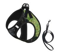Black Standard Poodle,Pet Harness,Adjustable Reflective Dog Harness,Pet Leash Vest,S