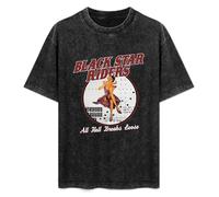 Black Star Riders All Hell Breaks Loose T-Shirt Printed Tee Graphic Top for Men Black Shirt XL
