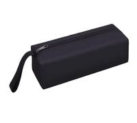 Black Stationery Pencil Bag,Durable Pencil Box for School Supplies,Multifunctional Pencil Case,Portable & Waterproof,Large Capacity,Practical & Compact Design,Wide Application,Small Size,Black