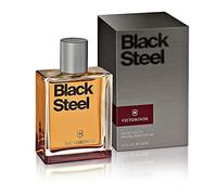Victorinox Swiss Army Black Steel Eau de Toilette 100ml Spray For Him - NEW. EDT