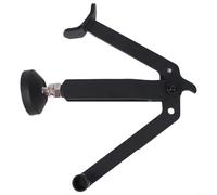 Black Steel Motorbike Paddock Stand Adjustable
