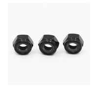 Black Steel Nylon Insert Self-locking Locknut M2 .5 M3 M4 M5 M6 M8 M10 M12 M16(M2.5 20pcs)