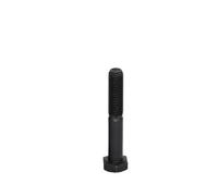 Black Steel UNC Unified National Coarse Thread External Outside Hex Hexagon Head CAP Screw Bolt for Bicycle Motorcycle Repair(Black7,10Pieces)