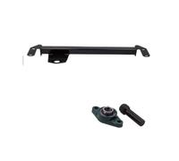Black Steering Gear Box Stabilizer Bar Compatible With Ram 2500 3500 4WD 2004 2005 2006 2007 2008