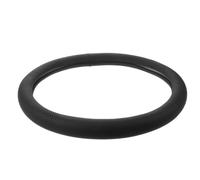Black Steering Wheel Cover Faux Leather for Year round Driving