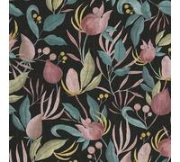 (Black) Still Bloom Wallpaper AS Creation
