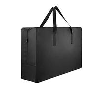 Black Storage Bag for Wagon, 32 Inch Water Resistant Sports Duffel, Protective Cover, Folding Outdoor Travel Equipment Zipper Bag for Strollers, Garden Cart, Camping