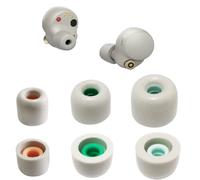 Black Stork 3 pairs (6 pcs) Memory Foam earbuds Replacement for Sony WF-1000XM4 / 1000XM3 Linkbuds WF-C500 (Grey)