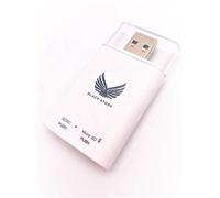 BLACK STORK SD & Micro SD Card Reader USB 3.0 Fast Copy Simultaneously 5GBps White