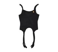 Black Striped Crop Top - female - Heron Preston - Sleeveless Tops - Black - XS - Tops XS