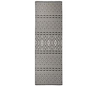 (black stripes, 80 x 250 cm) vidaXL Outdoor Flatweave Rug Patio Garden Runner Mat Area Rug Floor Carpet