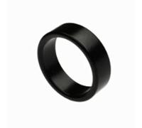 Black Strong Magnetic PK Ring Magic Tricks 18/19/20/21MM Finger Decoration Magician Accessory For Vanish Coin Magic Close Up Street Gimmicks Props (18mm)