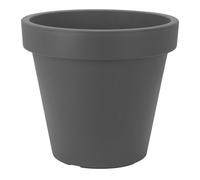 (Black) Strong Round Plastic Irrigation System Plant Pots