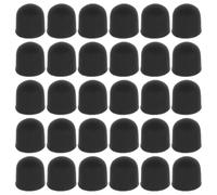 Black Stylus Pen Tips Silicone with Suction Cup 30pcs for Tablets | Replacement Nibs for Touch Screen Devices, Accurate Response, Easy Fitting, Compact Storage