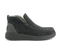 Black Suede Ankle Boot - female - Hey Dude - Ankle Boots - Black - 6 UK - Shoes 6 UK