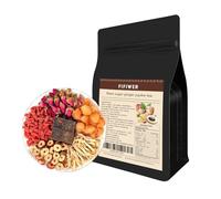 Black sugar ginger tea, independent triangular bag, red dates, cinnamon, goji berries, and double red rose flavors, ginger tea 10.5oz (10x30 pack grams)