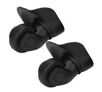 Black Suitcase Replacement Wheel A03, Calm and Robust Luggage Wheel, Easy to Install, 2 Pairs Game for Outdoor Travelers