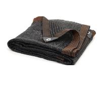 Black Sun Mesh Garden Shade Net, 80% UV Sunblock Shading Net with Grommets, Sunscreen Canopy for Greenhouse, Plant Pergola, Balcony, Privacy Protection Fabric(W6xL7m(W19.69xL22.97ft))