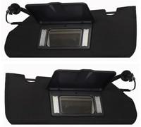 Black Sun Visor For Chevrolet For Corvette C6 2005-2013 Front Sunshade Car Visor Sunshade Extender(Left and right)