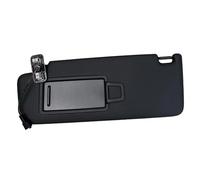 Black Sun Visor Panel With Makeup Mirror For Golf 7 For Passat B8 CC For Jetta MK7 Sunshield 5GG857551 5GG857552 Car Interior Visor(Black Driver Side)