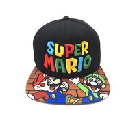 (Black) Super Mario Baseball Trucker Hat Cap Adjustable