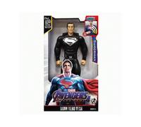 (Black Superman) 2nd generation 12-inch Avengers hero action figures 30 heroes with light and sound
