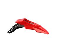 Black Supermoto Dirt Bike Mudguard Front Fender Compatible Withi DRZ KX YZ WR CRF RMZ KLX 250 450(Black Red)