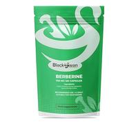 Black Swan Berberine Supplement 750mg Capsules - Pure Berberine HCL High Strength Supplement - Berberine Weight Loss Vegan Formulated Capsule Anti-oxidant and Anti-inflammatory - 120 Capsules