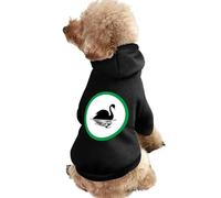 Black Swan Cute Dog And Cat Clothes Pet Hoodie Sweatshirt Pullover Sweater Coat