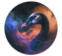 Black Swan Nebula Jigsaw Puzzles for Adults 1000 Piece Cardboard Jigsaw Puzzles Perfect Home Or Office Decor, Ideal 67.5x67.5cm