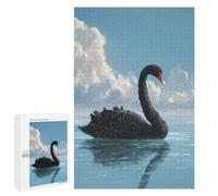 Black Swan Painting Puzzle 1000 Teile Schwer Puzzle Spielzeug Lernspiel Impossible Herausforderungsspielzeug Für Erwachsene Kinder 1000 PCS