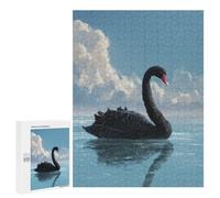 Black Swan Painting Puzzle 1000 Teile Schwer Puzzle Spielzeug Lernspiel Impossible Herausforderungsspielzeug Für Erwachsene Kinder 500 PCS