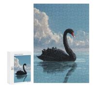 Black Swan Painting Puzzle 1000 Teile Schwer Puzzle Spielzeug Lernspiel Impossible Herausforderungsspielzeug Für Erwachsene Kinder 300 PCS