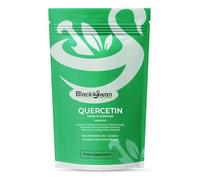 Black Swan Quercetin Capsules - 750mg Antioxidant Formula Immune System Heart Wellbeing Joints Support Energy Boost Natural Vegan Supplement - 30 Caps 1 Month Supply