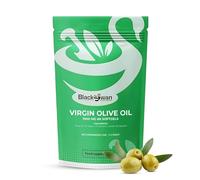 Black Swan Virgin Olive Oil Softgels - 1000mg Cold Pressed Antioxidant Formula for Skin Care and Lipid Routines - Daily Mediterranean Lifestyle Wellness Natural Supplement - 60 Softgels 2 Month Pack