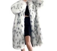 Black Sweatshirt Women Zipped Christmas Sweaters for Women Quarter Zip Jumper Women Womens Long Gilet Gold Jacket Sherpa Hoodie Cardigan for Women White Fur Coat (White, S)