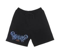 Black Sweatshorts Elastic Waist Lightweight- male- Propaganda- Casual Shorts- Black- XL- Shorts XL