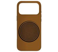 Black Swirl Self Hypnosis Trippy Spiral Graphic Art Portal Case for iPhone 17 Pro Max