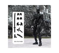 (black) T13 Action Figure Set Tool 3D Printed Multi-Jointed Movable Robot Doll Anti-stress Handmade Assembly