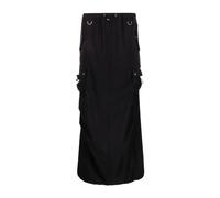 Black Tailored Cargo Maxi Skirt - female - Coperni - Maxi Skirts - Black - S - Skirts S