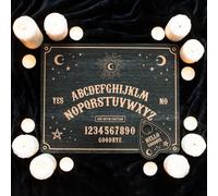 Black Talking Board With Planchette - Spirit Board For Fun & Mystical Insights