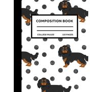 Black & Tan Cavalier King Charles Spaniel Notebook: The Perfect Gift for Dog Lovers!