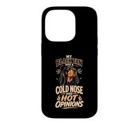 Black Tan Coonhound Hot Opinions Case for iPhone 14 Pro